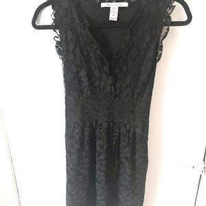 American Rag Black Lace Dress, size M.
